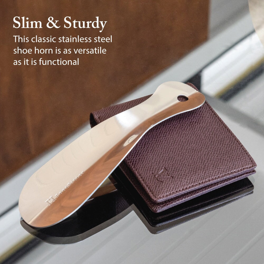 FootFitter 7" Stainless Steel Shoe Horn Shoe Horns FootFitter