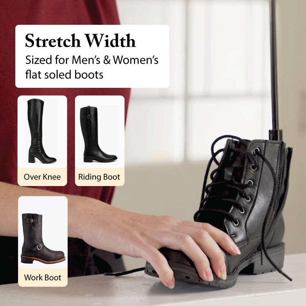 FootFitter Best Professional Boot Stretcher Set - Pair of Boot Stretcher FootFitter
