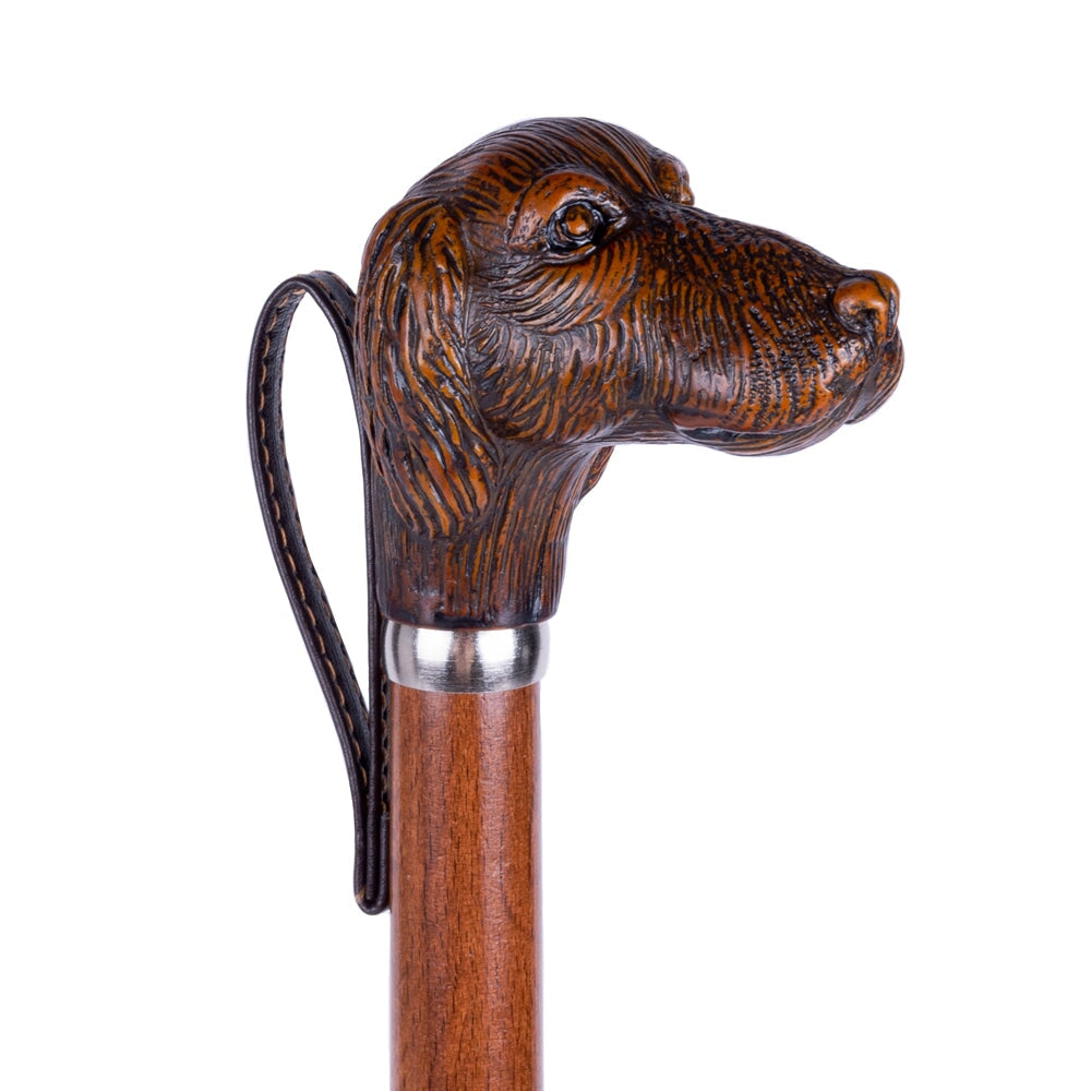 FootFitter Classic 22.5" Medium Shoe Horn with Wooden-Style Dog Handle FootFitter