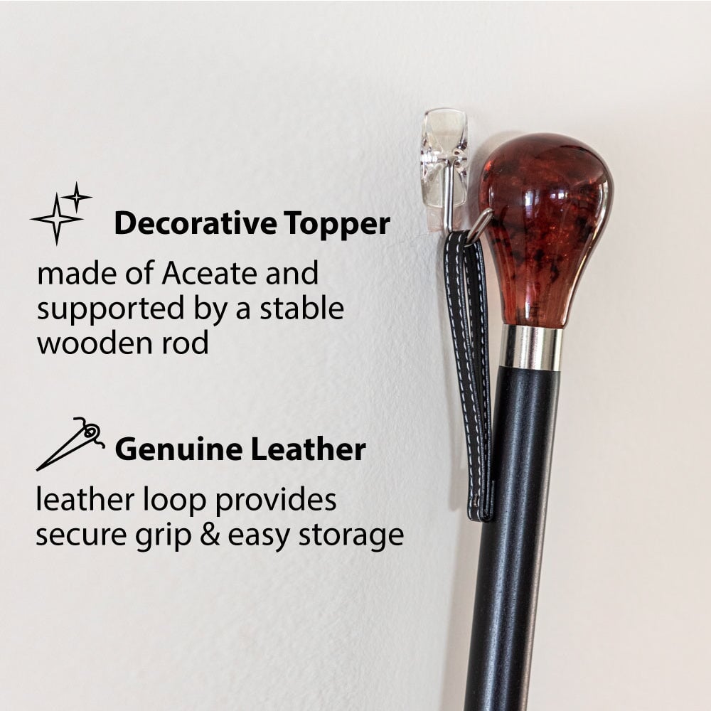 FootFitter Classic 23" Medium Shoe Horn with Tortoiseshell Knob Handle Shoe Horns FootFitter 