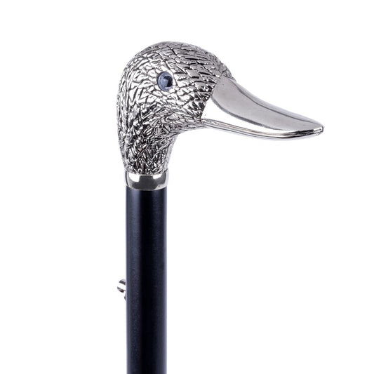 FootFitter Deluxe 26,5" Long Shoe Horn with Nickel Plated Duck Handle Shoe Horns Shoe and Foot Care