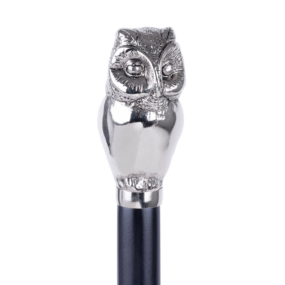 FootFitter Deluxe 27" Long Shoe Horn with Nickel Plated Handle, Owl Shoe Horns FootFitter