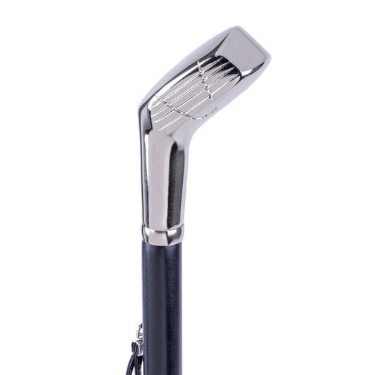 FootFitter Deluxe 28" Long Shoe Horn with Nickel Plated Golf Driver Handle Shoe Horns Shoe and Foot Care