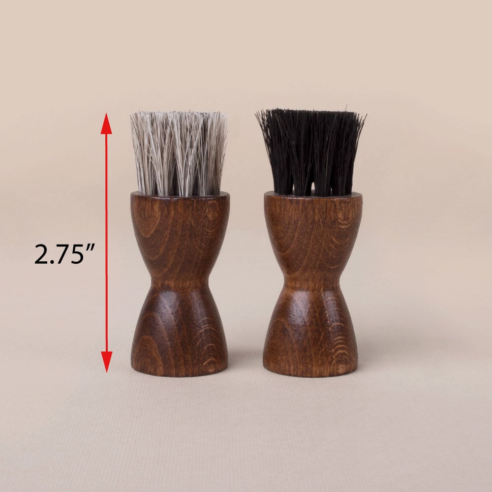 FootFitter Genuine Horsehair Shoe Polish Pencil Dauber Shoe Brushes FootFitter