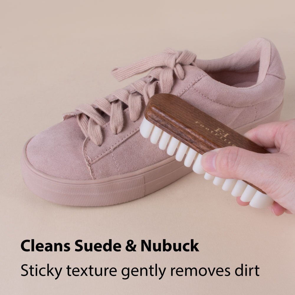 FootFitter Large Crepe Brush for Suede and Nubuck Shoe Brushes FootFitter
