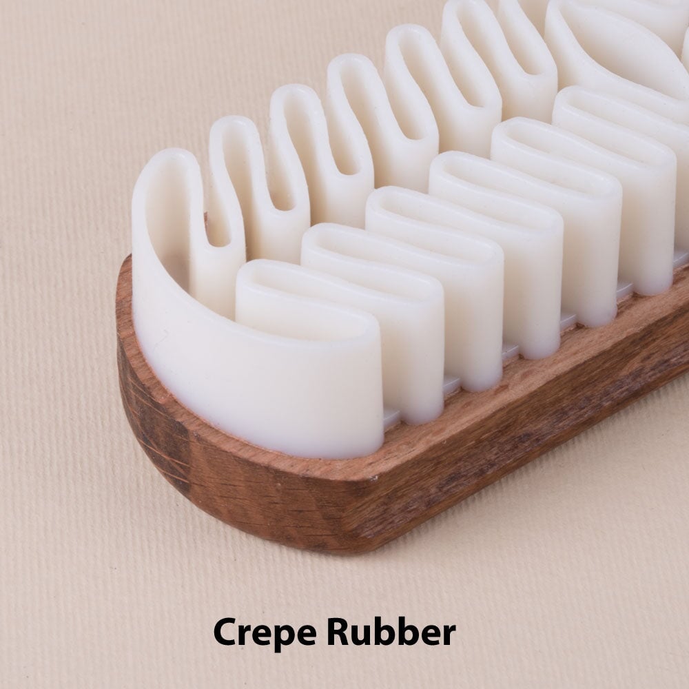 FootFitter Large Crepe Brush for Suede and Nubuck Shoe Brushes FootFitter