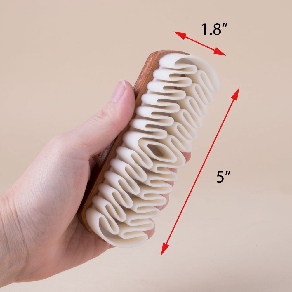 FootFitter Large Crepe Brush for Suede and Nubuck Shoe Brushes FootFitter