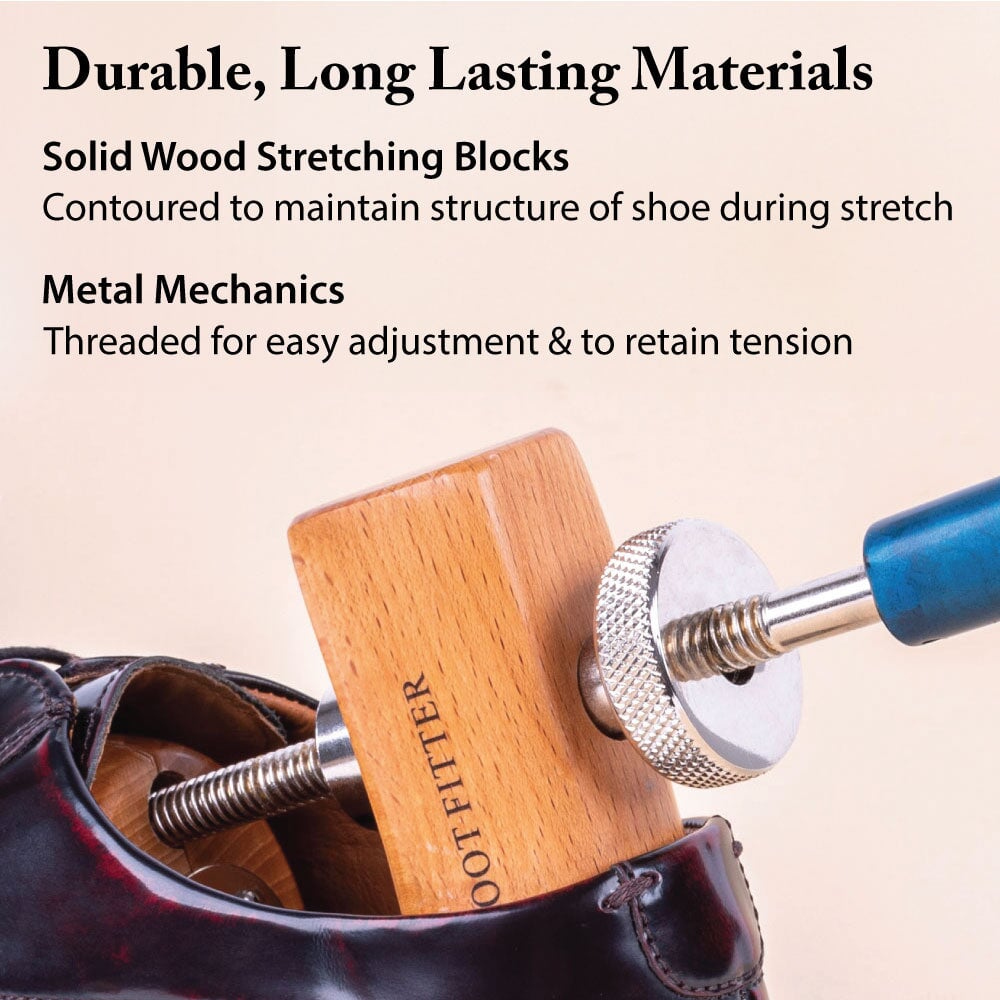 FootFitter Premium Professional 2-Way Shoe Stretcher - DS11/DS21 Shoe Stretcher FootFitter