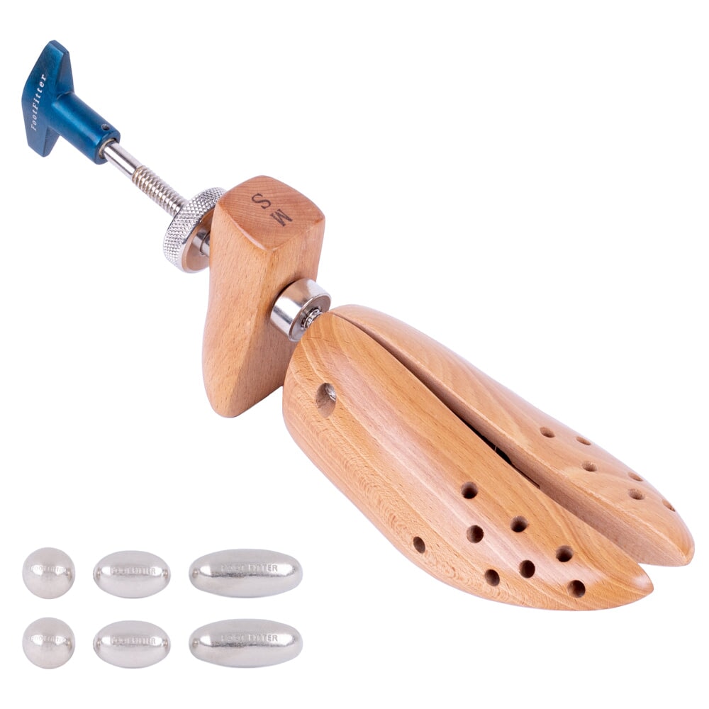 FootFitter Premium Professional 2-Way Shoe Stretcher - DS11/DS21 Shoe Stretcher FootFitter