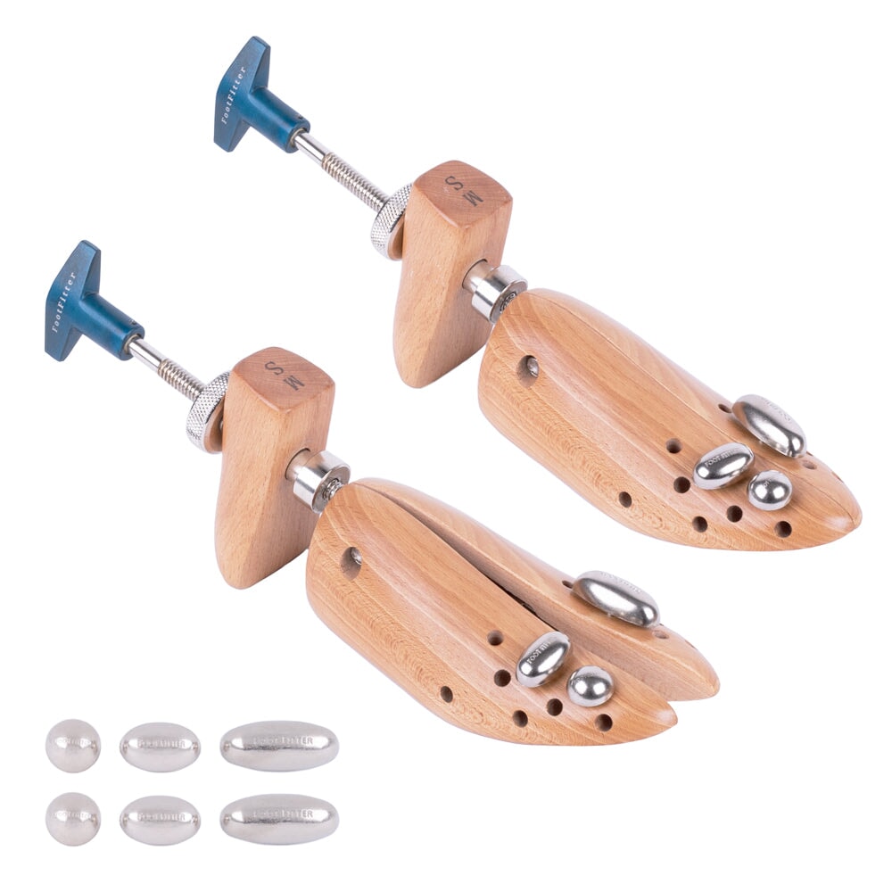 FootFitter Premium Professional 2-Way Shoe Stretcher Set - Pair of Shoe Stretchers Shoe Stretcher FootFitter
