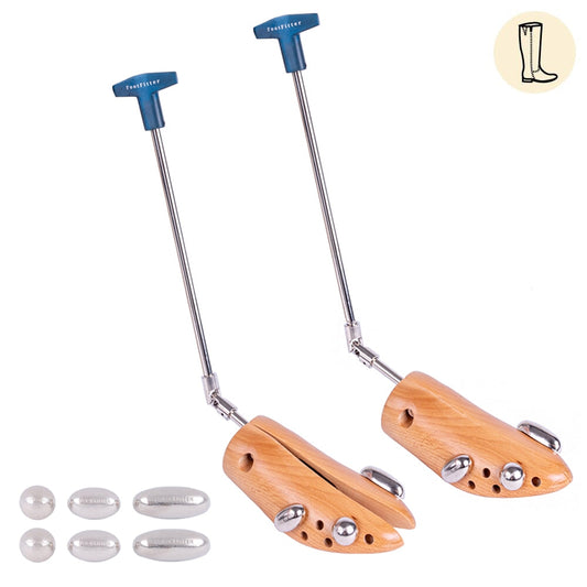 FootFitter Premium Professional Boot Stretcher Set - Pair of Boot Stretcher Boot Stretcher FootFitter