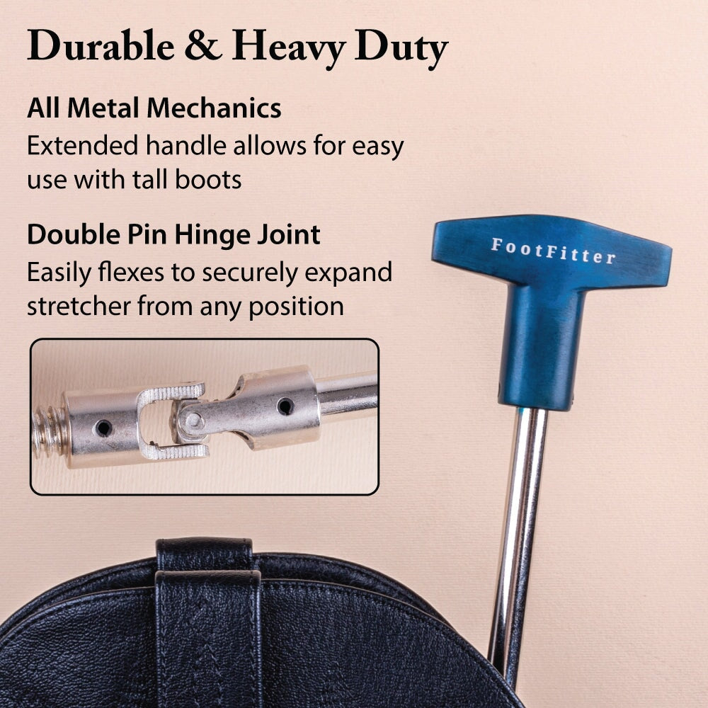 FootFitter Premium Professional Western Cowboy Boot Stretcher - WC33 Boot Stretcher FootFitter