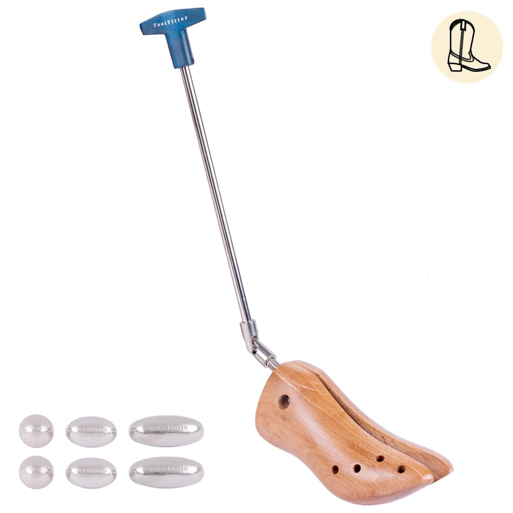FootFitter Premium Professional Western Cowboy Boot Stretcher - WC33 Boot Stretcher FootFitter