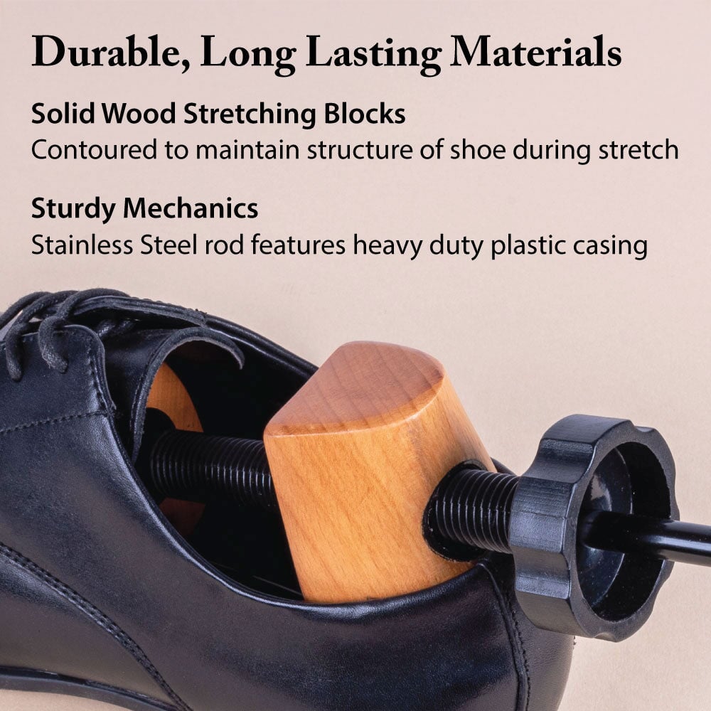 FootFitter Professional 2-Way Single Shoe Stretcher - PS11/PS21 Shoe Stretcher FootFitter