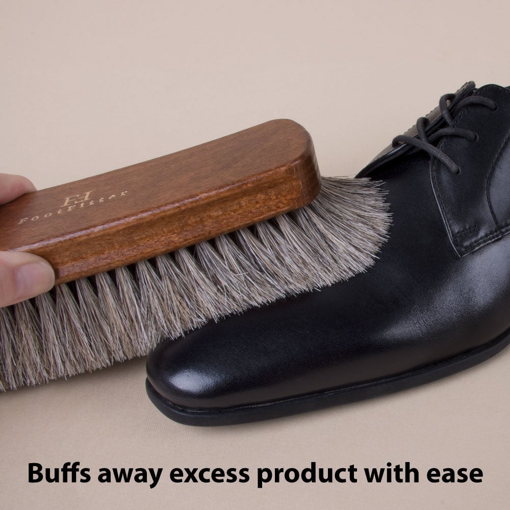 FootFitter Signature Jumbo Shoe Shine Brush Shoe Brushes FootFitter