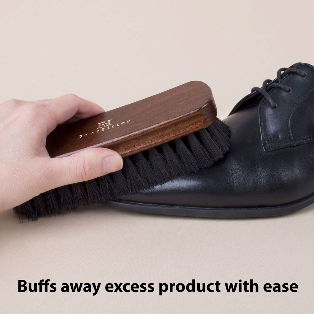 FootFitter Signature Regular Shoe Shine Brush Shoe Brushes FootFitter