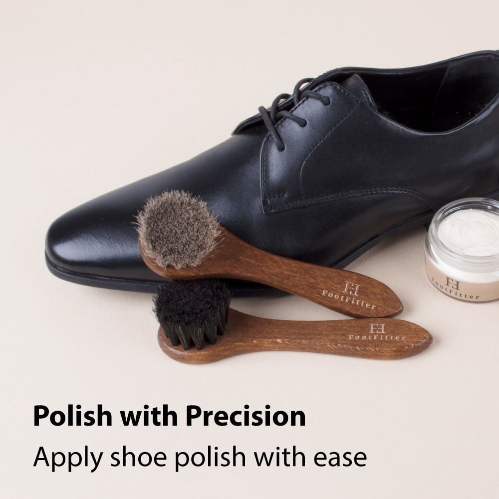 FootFitter Signature Shoe Shine Dauber Shoe Brushes FootFitter