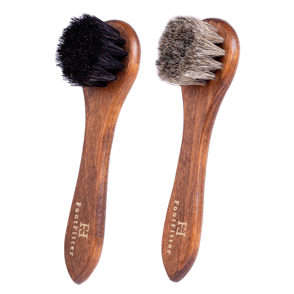 FootFitter Signature Shoe Shine Dauber Shoe Brushes FootFitter Both