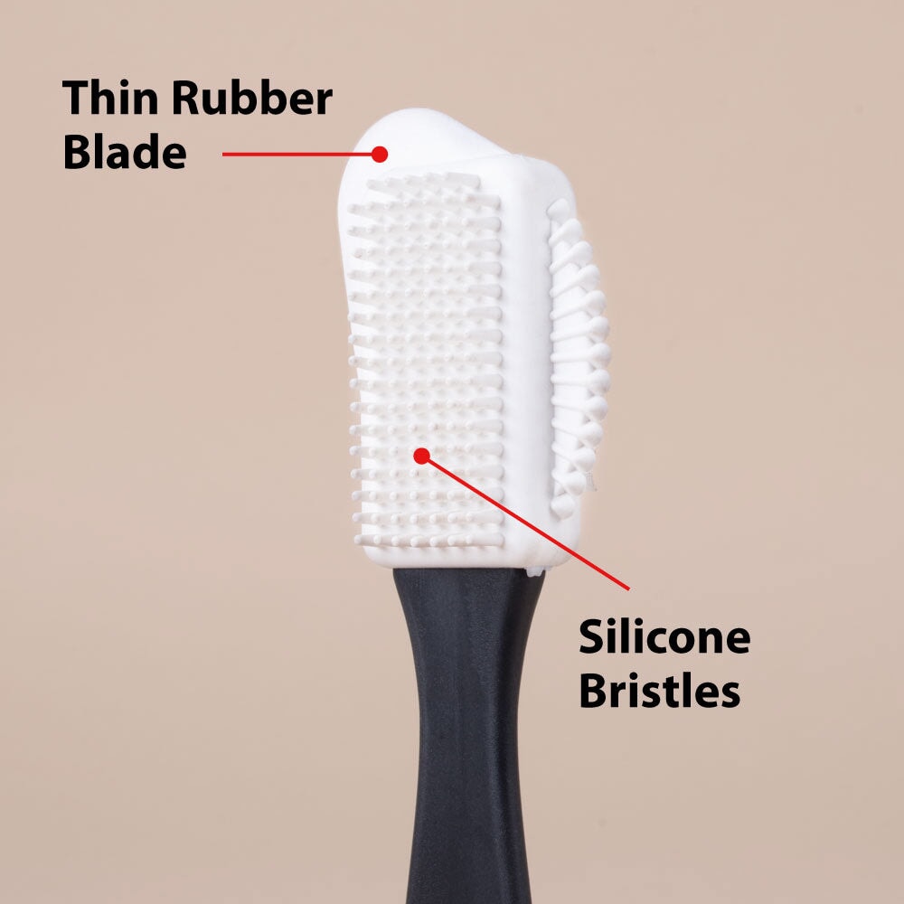 FootFitter Suede and Nubuck Leather 4-Way Shoe Cleaner Brush Shoe Brushes FootFitter
