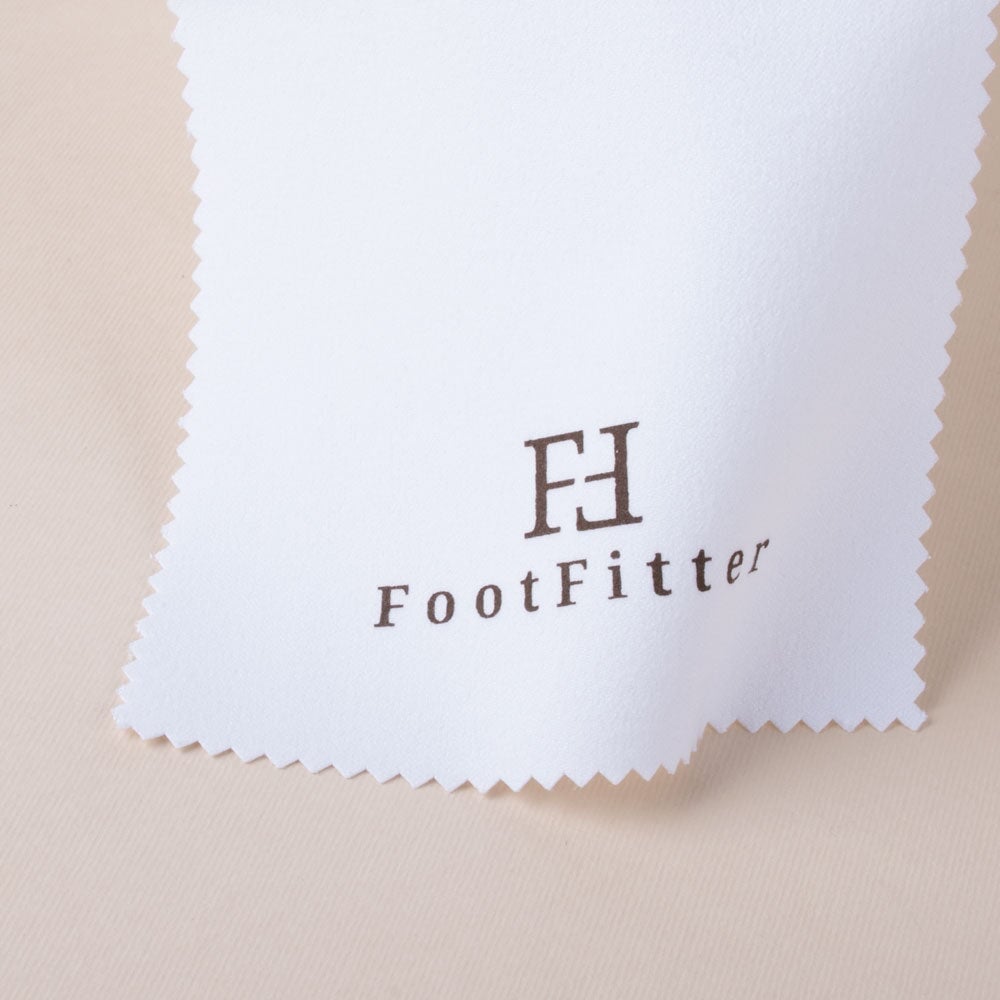 FootFitter Traditional Buffing Shoe Shine Microfiber Cloth Pack Shoe Shine Cloths FootFitter