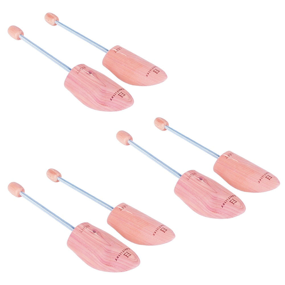 FootFitter Travel Cedar Shoe Tree, Portable Boot Trees, 3-Pack Shoe Trees & Shapers FootFitter