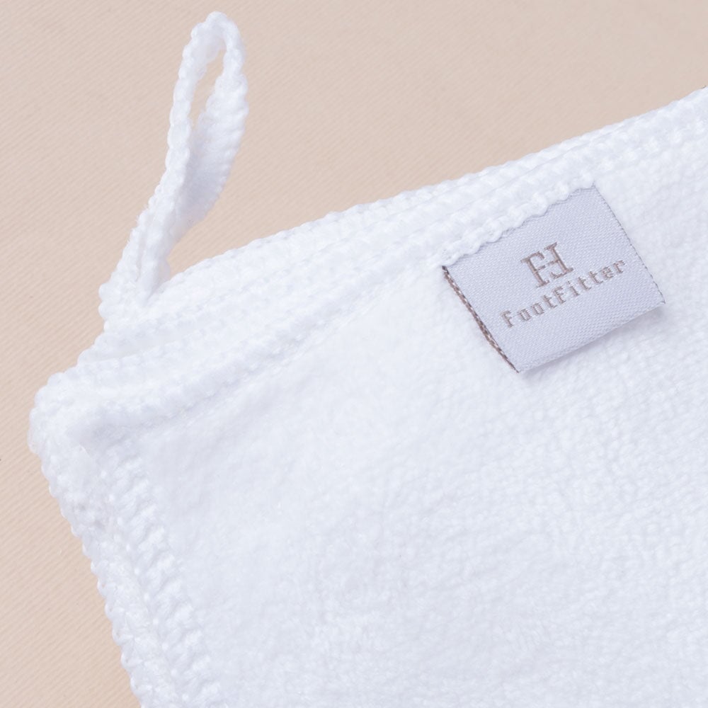 FootFitter Ultrasoft Microfiber Cleaning and Conditioning Shoe Shine Cloth Pack Shoe Shine Cloths FootFitter