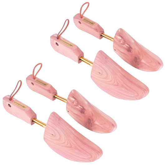 FootFitter Western Cedar Boot Tree - Shoe Trees for Western Cowboy Style Boots - CW12, 2-Pack Boot Trees and Shapers FootFitter