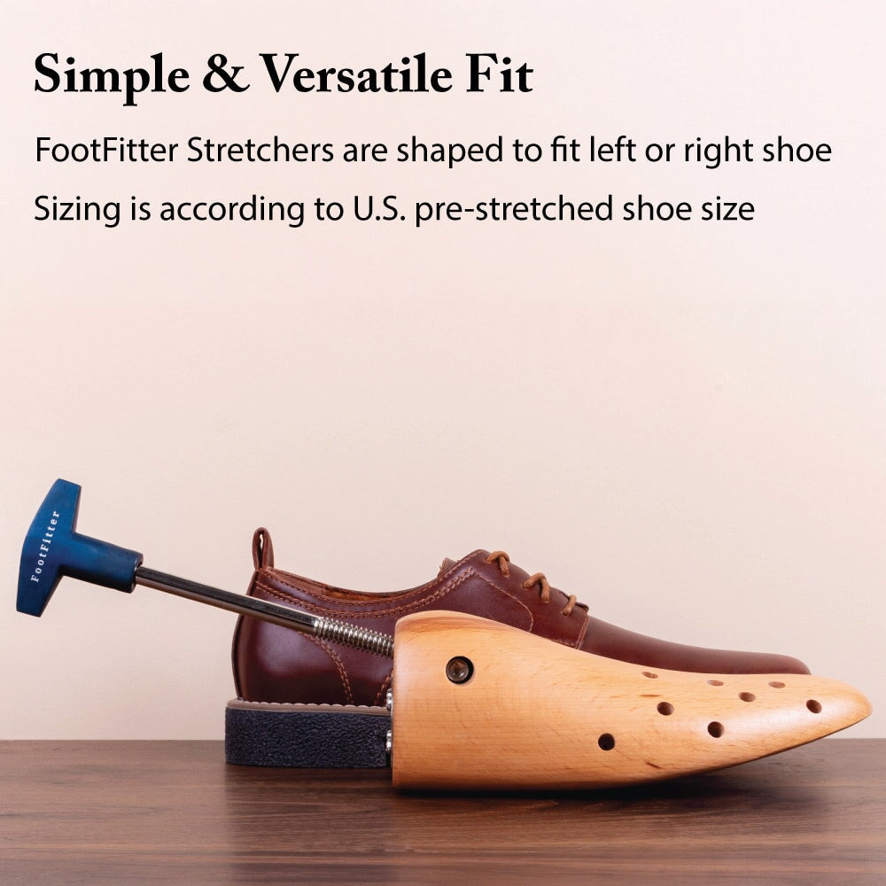 Premium Professional One-Way Single Shoe Stretcher Set - Pair of Shoe Stretchers Shoe Stretcher FootFitter