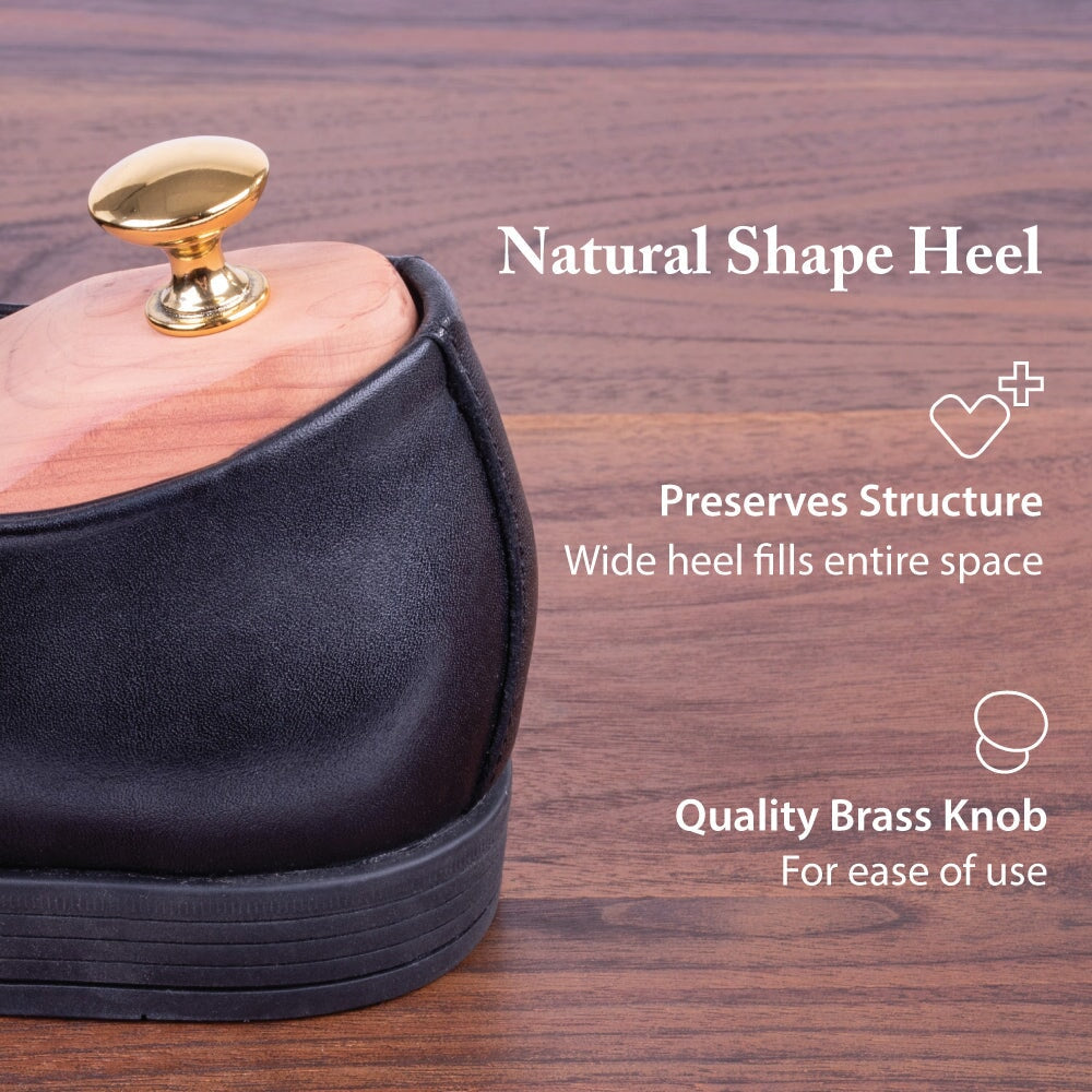 Adjustable Cedar Shoe Trees for Men, Wide-Heel - PH31