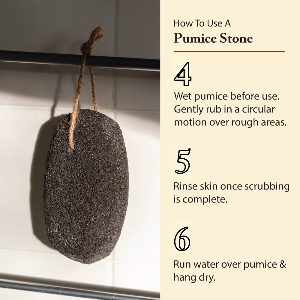 FootFitter Exfoliating Foot Scrub and Pumice Stone Set FootFitter