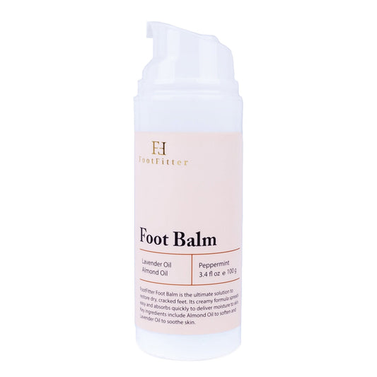 FootFitter Foot Balm, Peppermint, 3.4fl oz FootFitter
