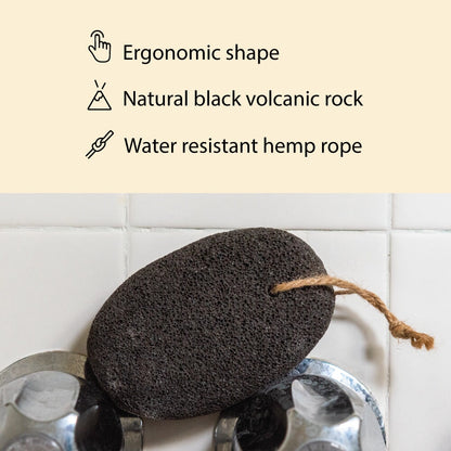 FootFitter Natural Volcanic Pumice Stone