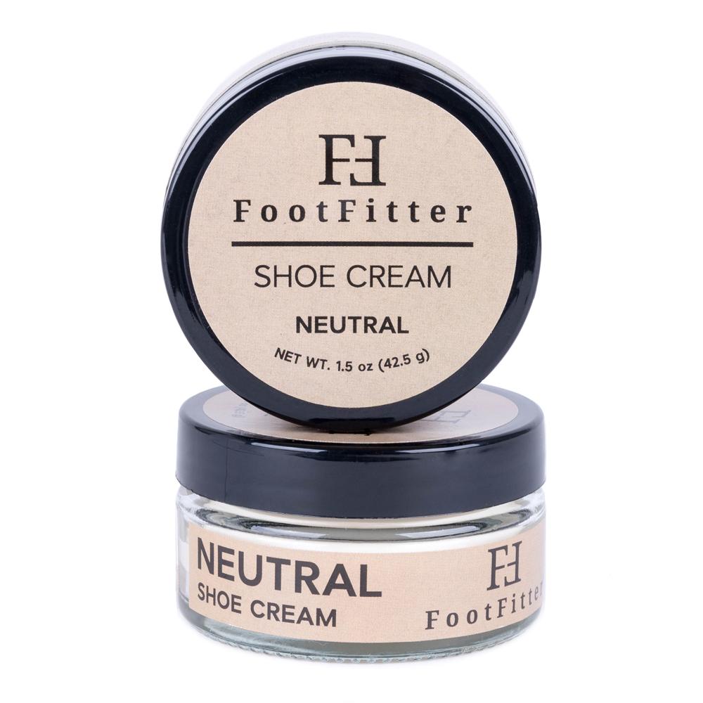 FootFitter Premium Shoe Cream Polish - 2 Pack