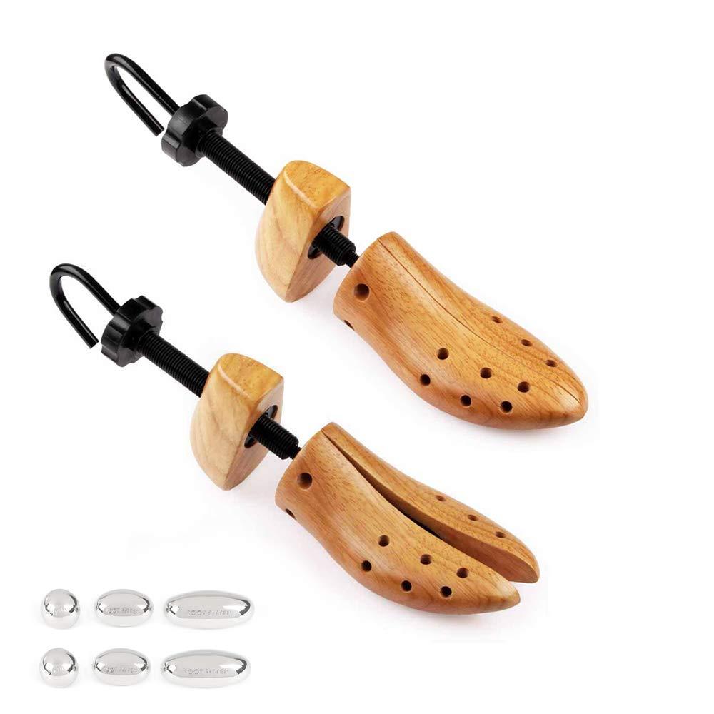 FootFitter Professional 2-Way Shoe Stretcher Set - Pair of Shoe Stretcher FootFitter