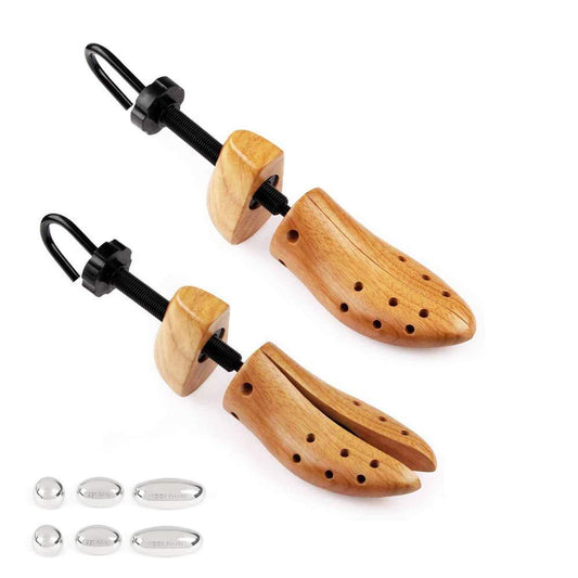 FootFitter Professional 2-Way Shoe Stretcher Set - Pair of Shoe Stretcher FootFitter