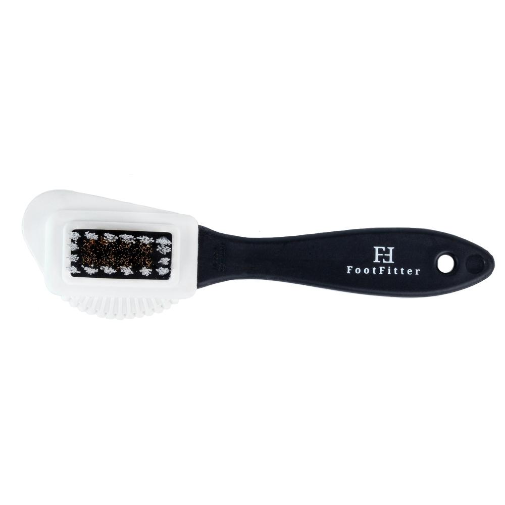 FootFitter Suede/Nubuck Brass Shoe Cleaning Brush