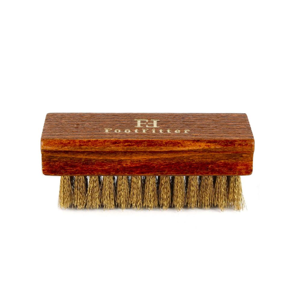 Suede-Nubuck Brass Shoe Cleaning Brush | FootFitter