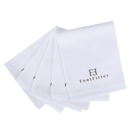 FootFitter Traditional Buffing Shoe Shine Microfiber Cloth Pack
