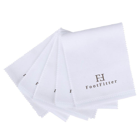 Traditional Buffing Shoe Shine Microfiber Cloth Pack, 6-Pack