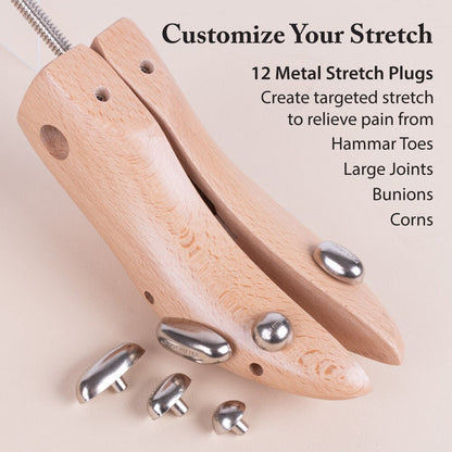 1"- 3" Premium Professional High Heel Shoe Stretcher Set - Pair of Stretchers High Heel Stretcher FootFitter 