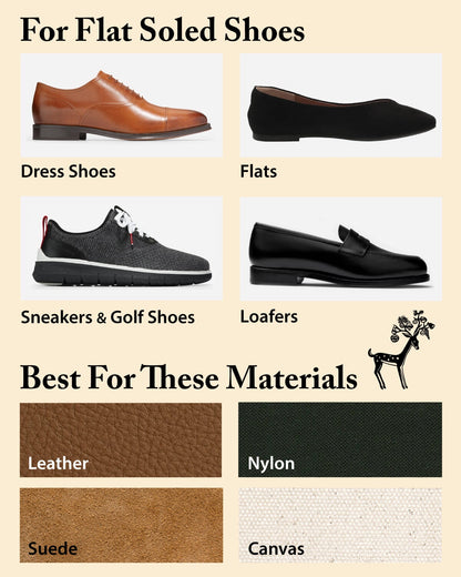 2-Way Shoe Stretcher and Shoe Tree Bundle FootFitter 
