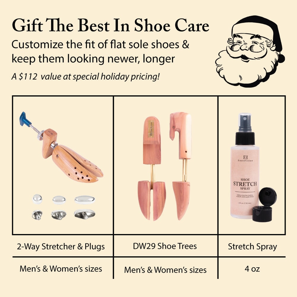 2-Way Shoe Stretcher Bundle FootFitter 
