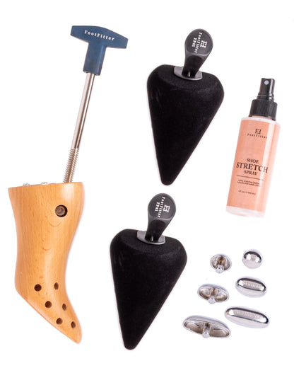 3”-6” High Heel Stretcher & Foam Shoe Tree Bundle FootFitter 