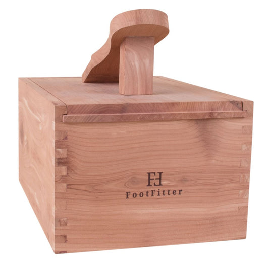 FootFitter Cedar Shoe Shine Valet Box Valet Box FootFitter 