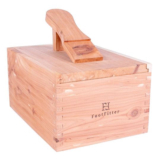 FootFitter Cedar Wood Storage Box & Shoe Valet Valet Box FootFitter 