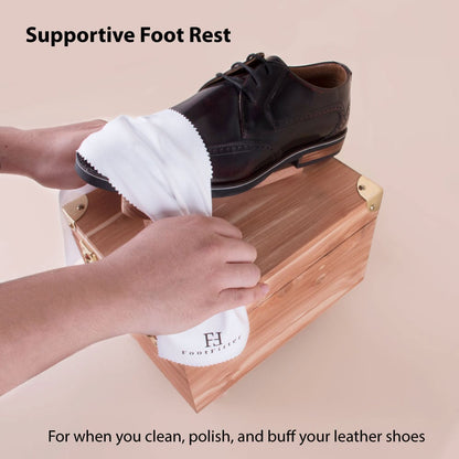 FootFitter Classic Shoe Shine Valet Box Set Shoe Shine Kits FootFitter 