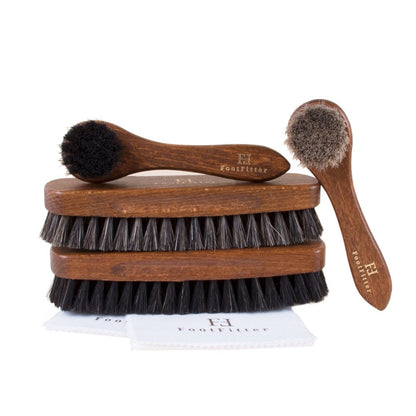 FootFitter Essential Shoe Brush Set Shoe Shine Kits FootFitter 