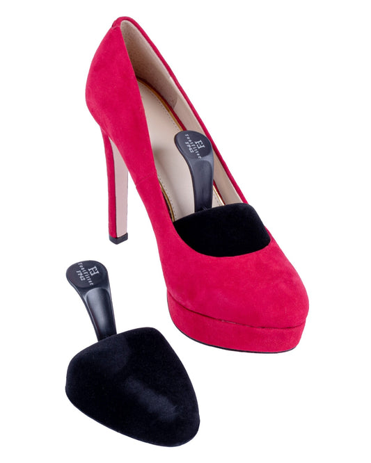 FootFitter Foam Shoe Trees with Handle for Women’s Round Toe Heels Shoe Trees FootFitter Women's Small (5 - 8) Single Pair 