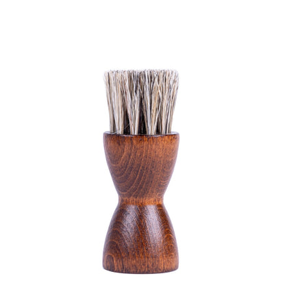 FootFitter Genuine Horsehair Shoe Polish Pencil Dauber Shoe Brushes FootFitter Grey-Brown 