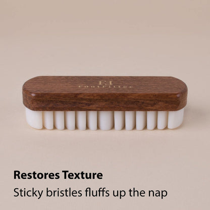 FootFitter Large Crepe Brush for Suede and Nubuck Shoe Brushes FootFitter 